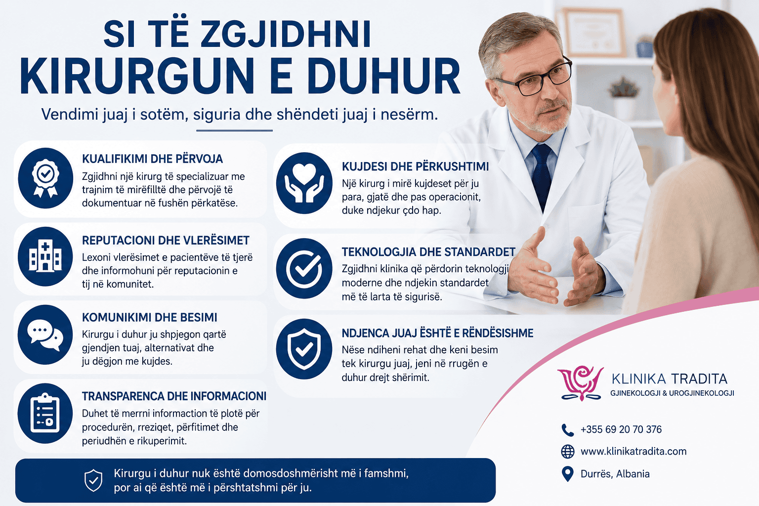 si te zgjidhni kirurgun e duhur